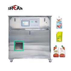   Semi-Automatic Sauce Grease Filler Capping Machine Spout Pouch Packing Machine for Juice