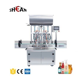 Bottle filling machine for automatic producing process