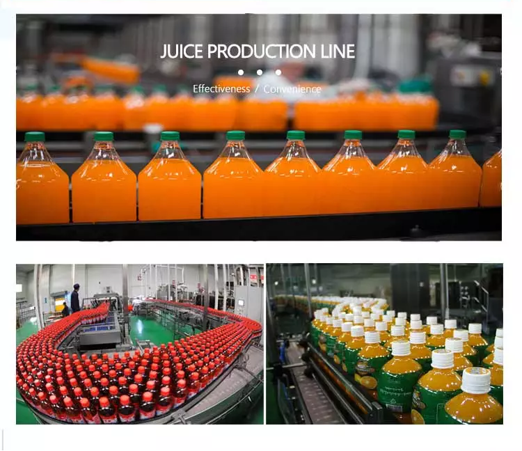 Juice production line
