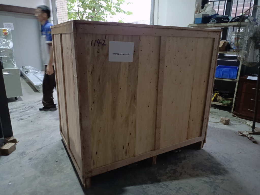 Chip packing machine Packing & Shipping 1