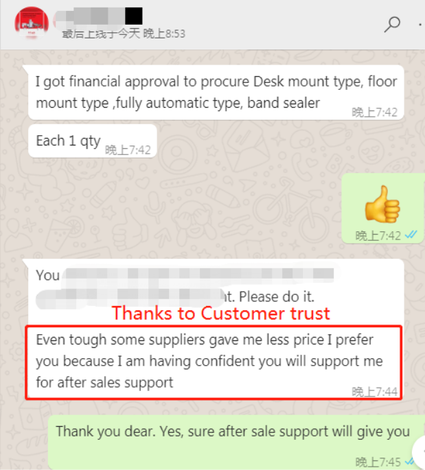 Our customers’ Reviews 05